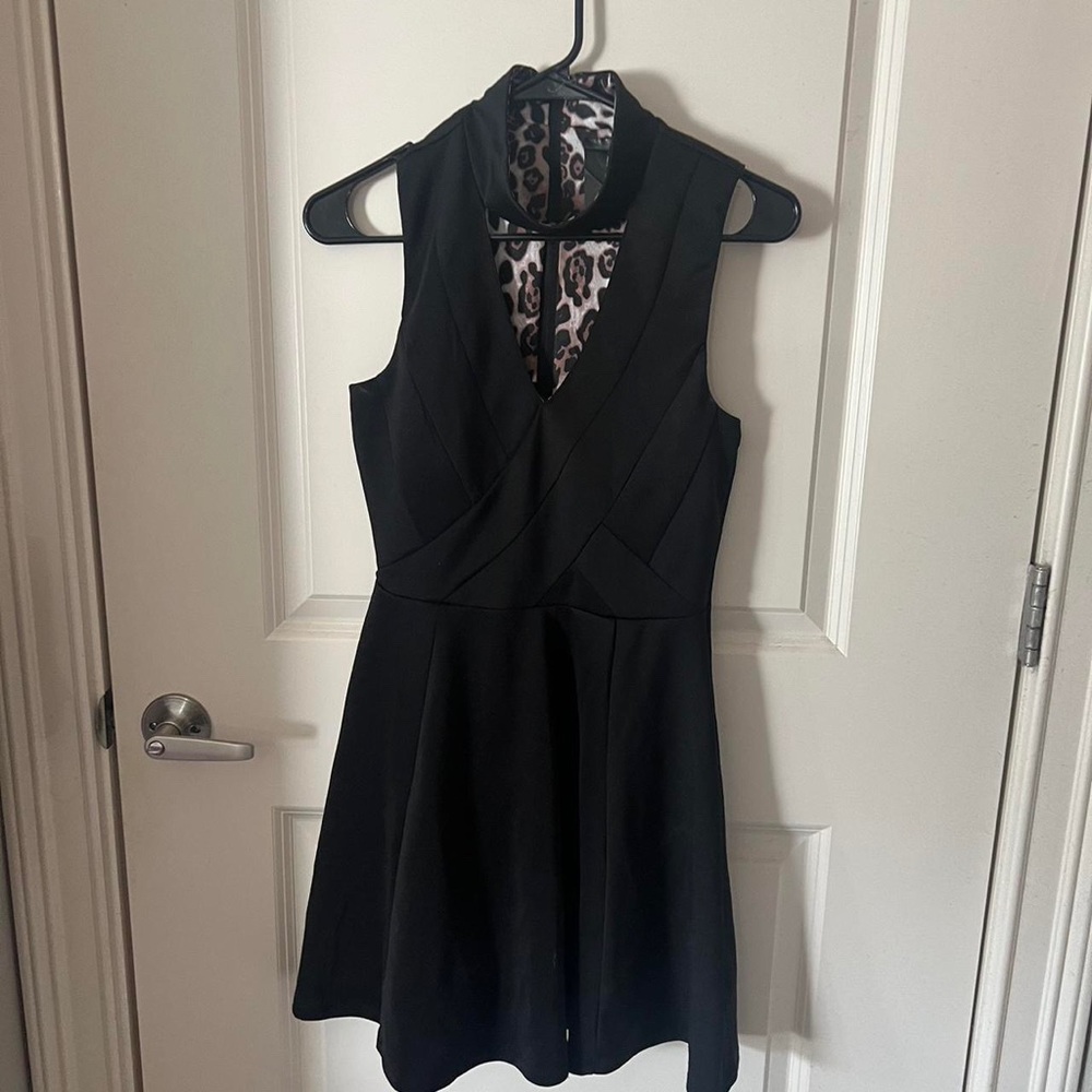 black dress